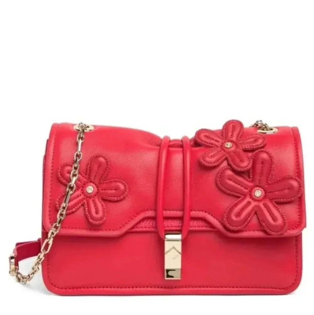 MCM NWOT Candy Applique Leather Crossbody